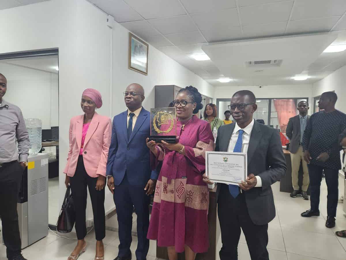Prix d’Excellence 2025: le sérieux de BURINFORT célébré autour du parcours de Kano Yahana Flore 