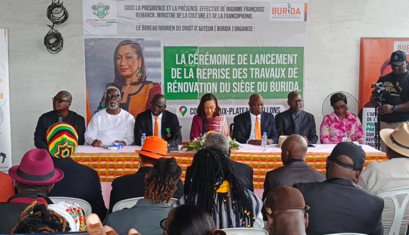 Réhabilitation du siège du BURIDA: l’État redonne voix et dignité aux artistes