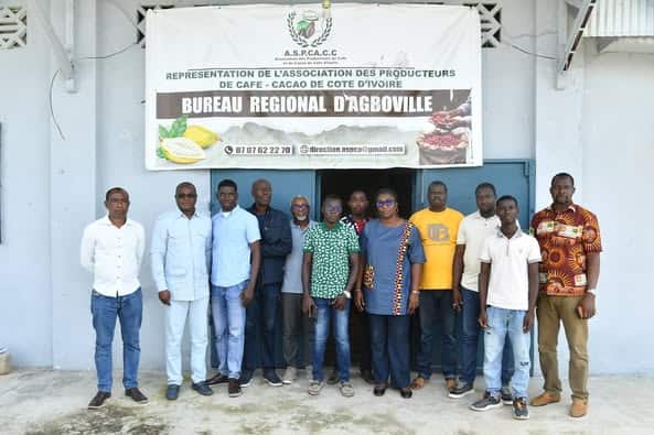 Vérification des données des organisations de producteurs : l’équipe technique poursuit sa mission dans la région d’Agboville