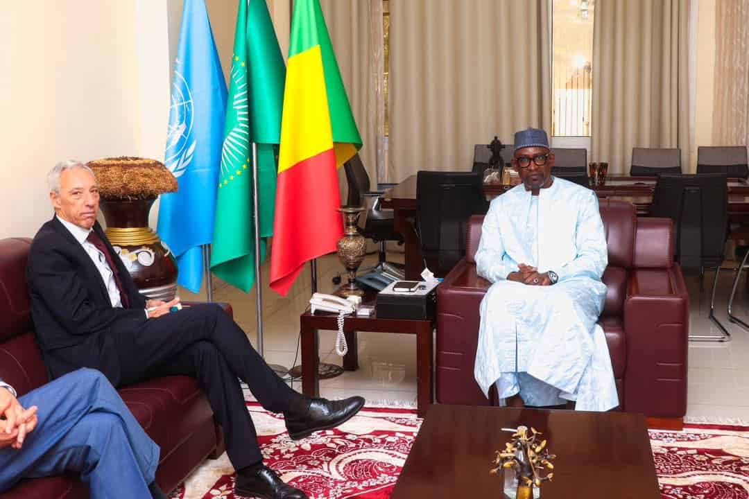 AES : le nouveau Représentant spécial de l’Union européenne pour le Sahel en  visite au Mali