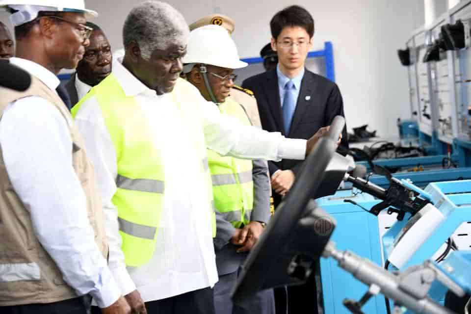 Construction des Lycées professionnels : Beugré Mambé visite le chantier d’Ebimpé