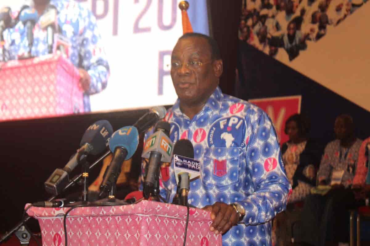 Côte d'Ivoire: Pascal Affi N’Guessan, réélu président du Front populaire ivoirien 