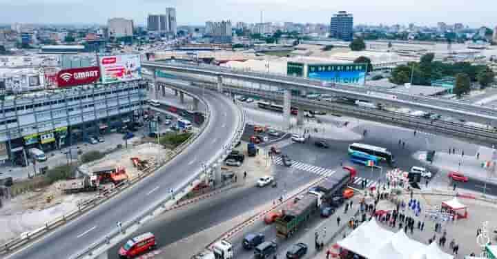 Mobilité urbaine: un nouvel échangeur  booste la mobilité urbaine  à Abidjan