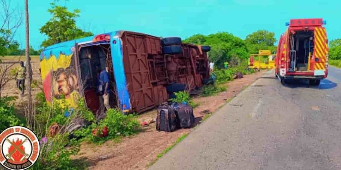 Côte d’Ivoire : un accident fait 3 blessés sur la route à Dabou-Abidjan