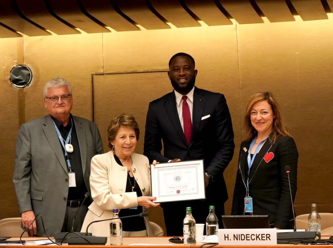 Nation Unies : Cissé Cheick Sallah nommé Ambassadeur de la Déclaration Universelle des Droits de l’Humanité