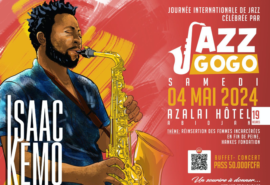 Journée internationale de Jazz : Isaac Kemo annoncé à la 3e édition de jazz Gogo