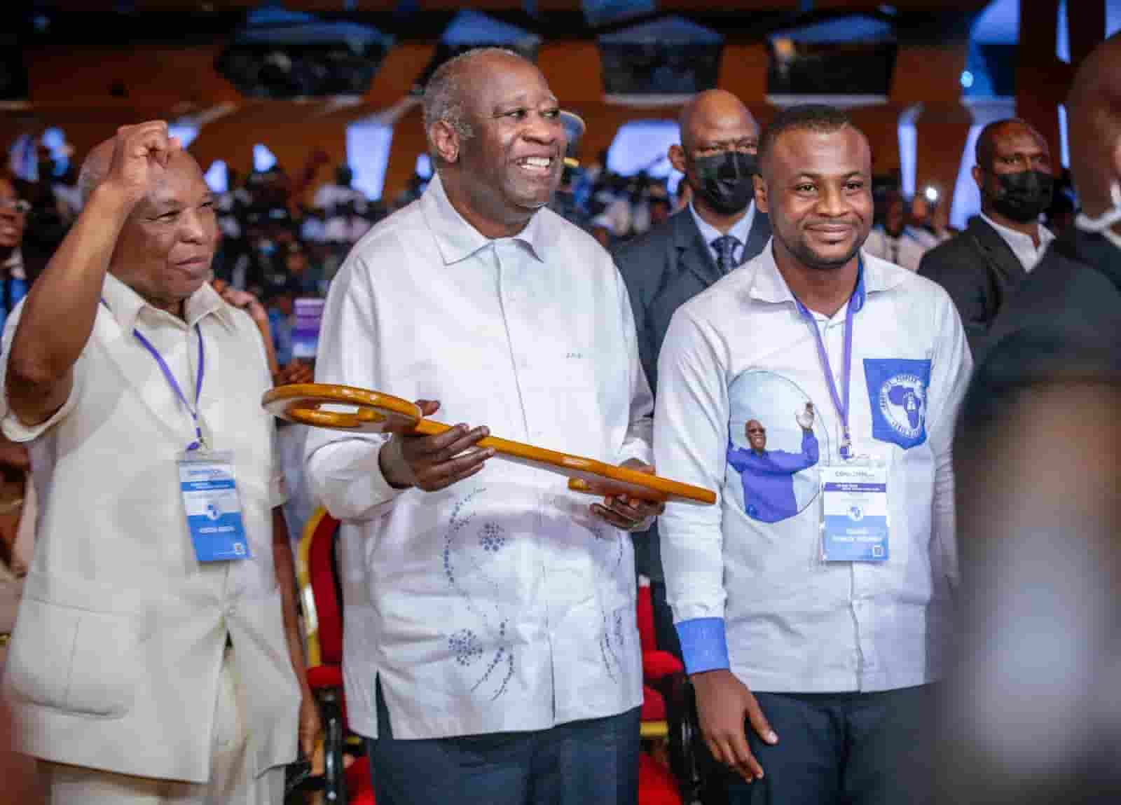  Côte d’Ivoire : Laurent Gbagbo investi par le PPA-CI, pour la présidentielle de 2025