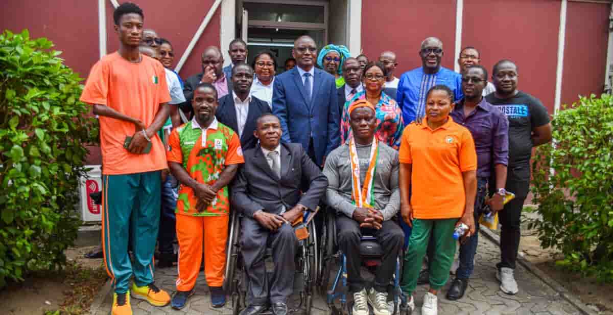 Jeux Paralympiques de Paris : les Ivoiriens  déterminés à défendre les couleurs de leur pays