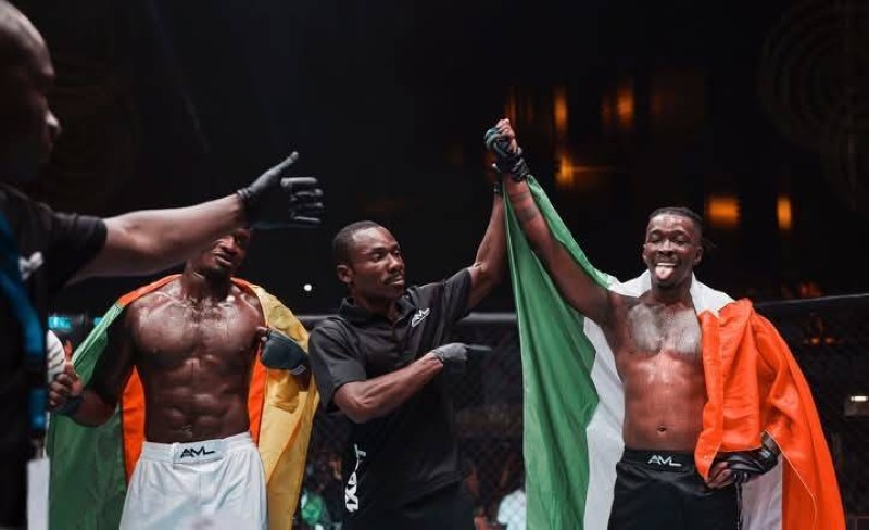 African MMA League : Kommander Samo Samo conserve son titre après une victoire éclatante