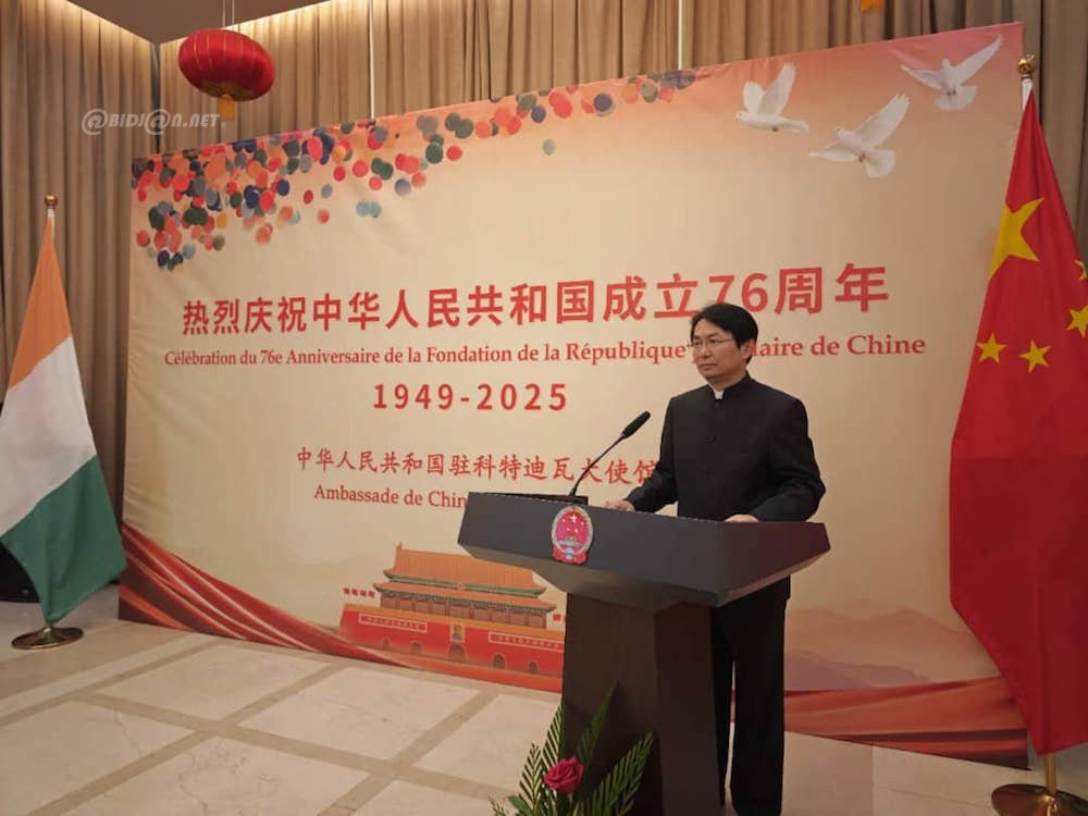 76 ans de la République populaire de Chine : Pékin et Abidjan scellent un partenariat défiant les rapports de force mondiaux