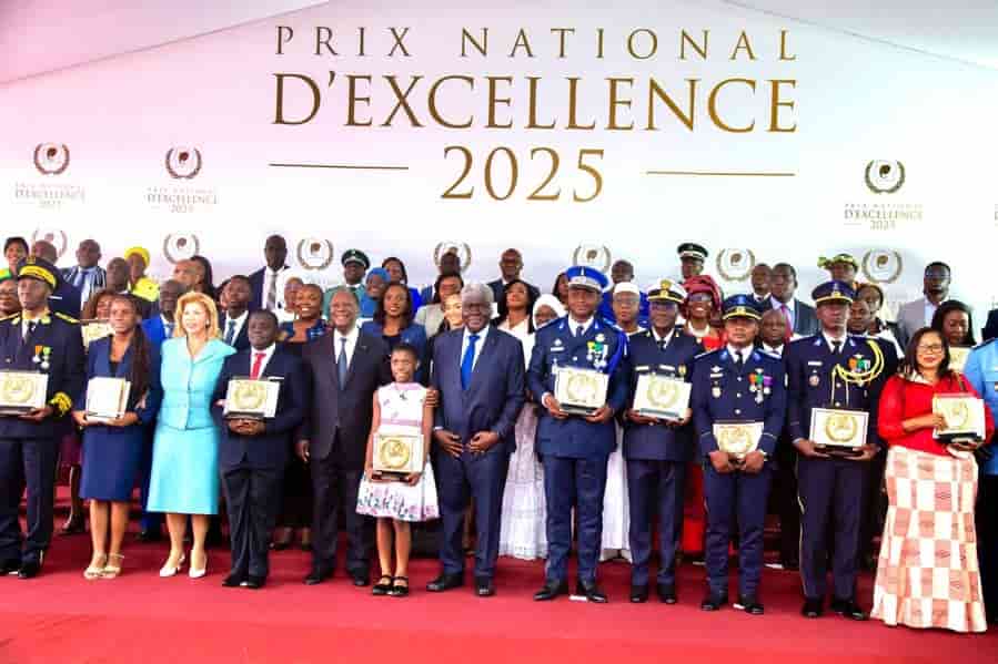 Prix National d’Excellence 2025 : 74 lauréats distingués pour leur contribution à la nation ivoirienne