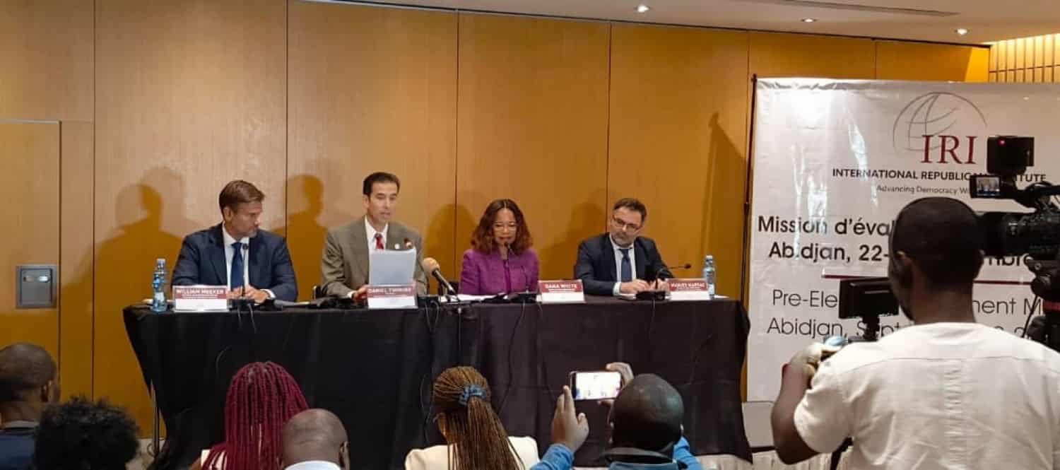 Présidentielle 2025 : l’IRI sonne l’alarme en Côte d’Ivoire
