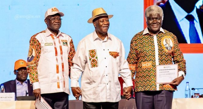 Côte d’Ivoire : Ouattara lance sa campagne à Daloa, symbole d’unité et de progrès selon le RHDP